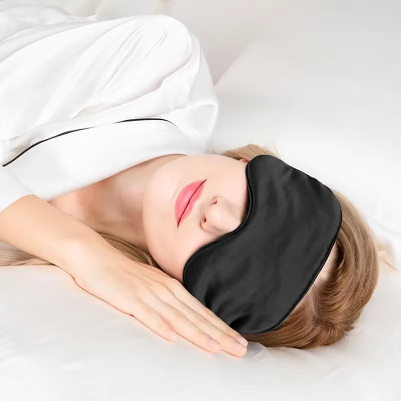 Soft Sleep Eye Mask for Women Travel and Relaxation - Hehif