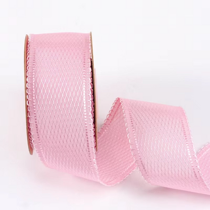 Curly Edge Satin Ribbon for Hair and Crafts