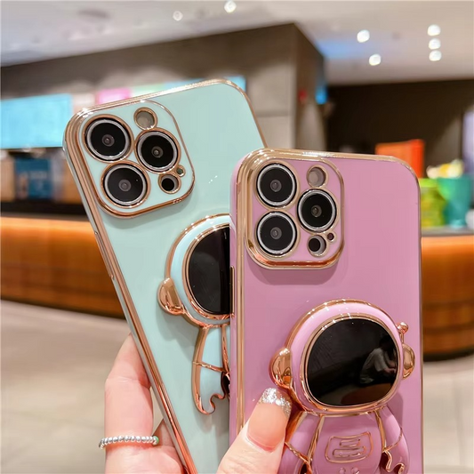 Fun Kickstand Clear iPhone Case - Hehif