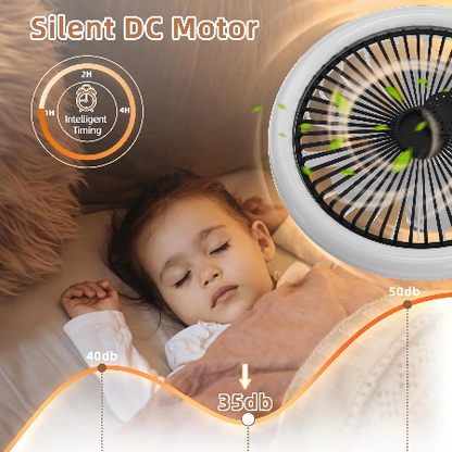Stylish Ceiling Fan with LED Light