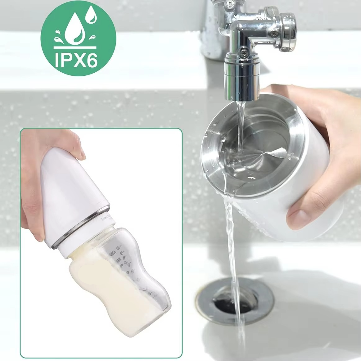 Compact Baby Bottle Heater for On-The-Go Use