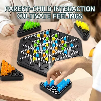 Fun Triangle Chess Battle Board Game for Family