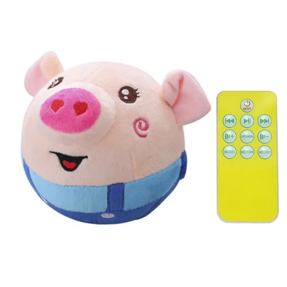 Fun Squeaky Electronic Dog Toy Ball