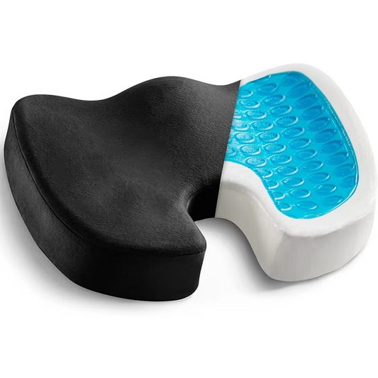 Comfortable Memory Foam Cushion with Grip Bottom - Hehif