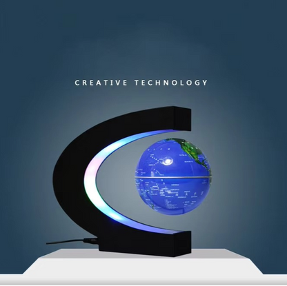 Floating 3D Magnetic Globe for Office and Home Decoration