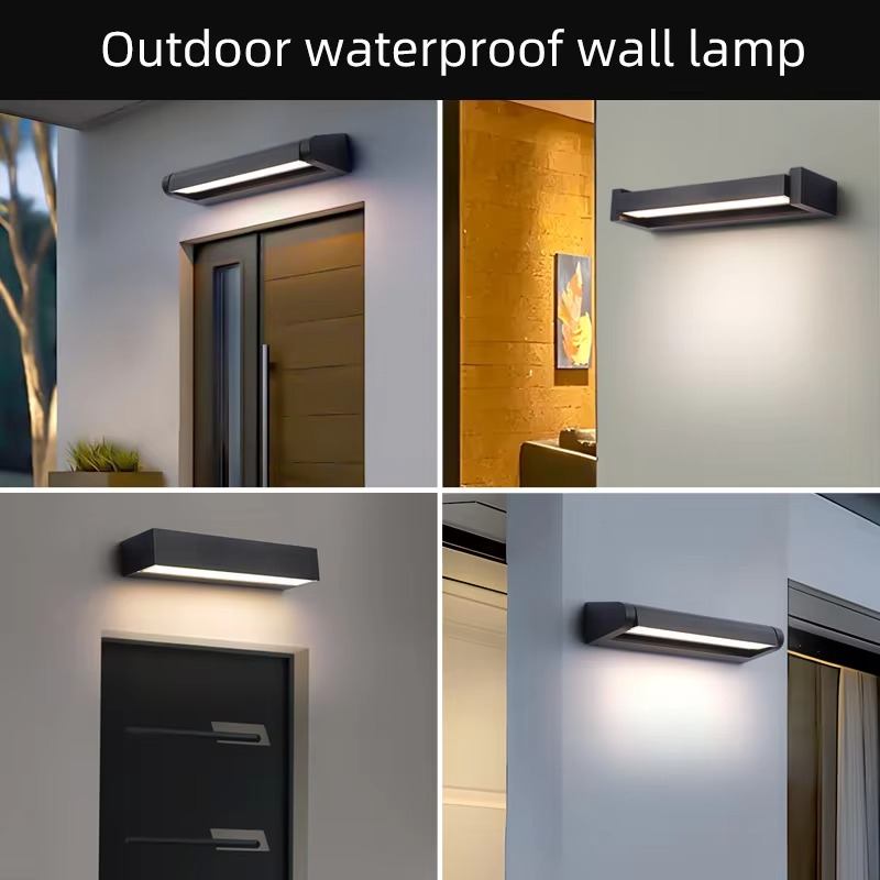 Flexible Bright Security Outdoor Wall Lamp