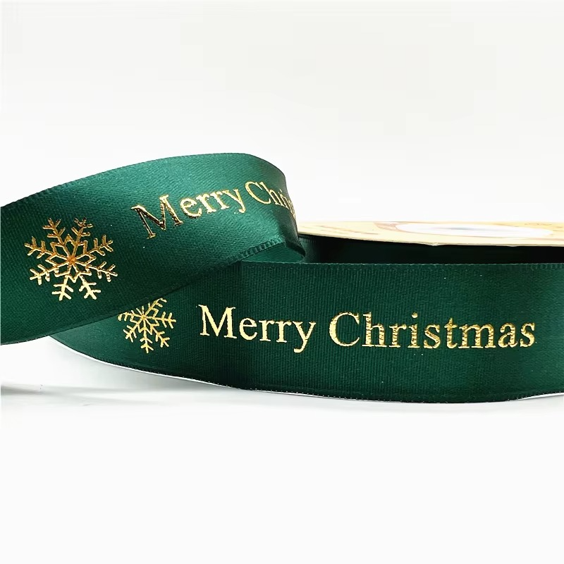 Festive Holiday Ribbon for Crafts and Gift Wrap