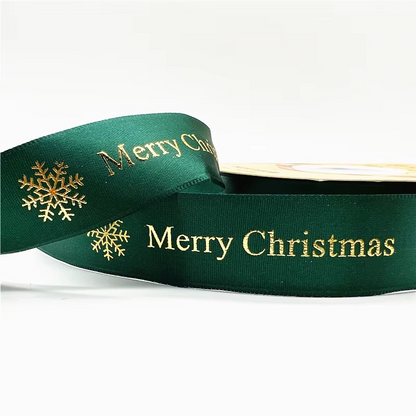 Festive Holiday Ribbon for Crafts and Gift Wrap