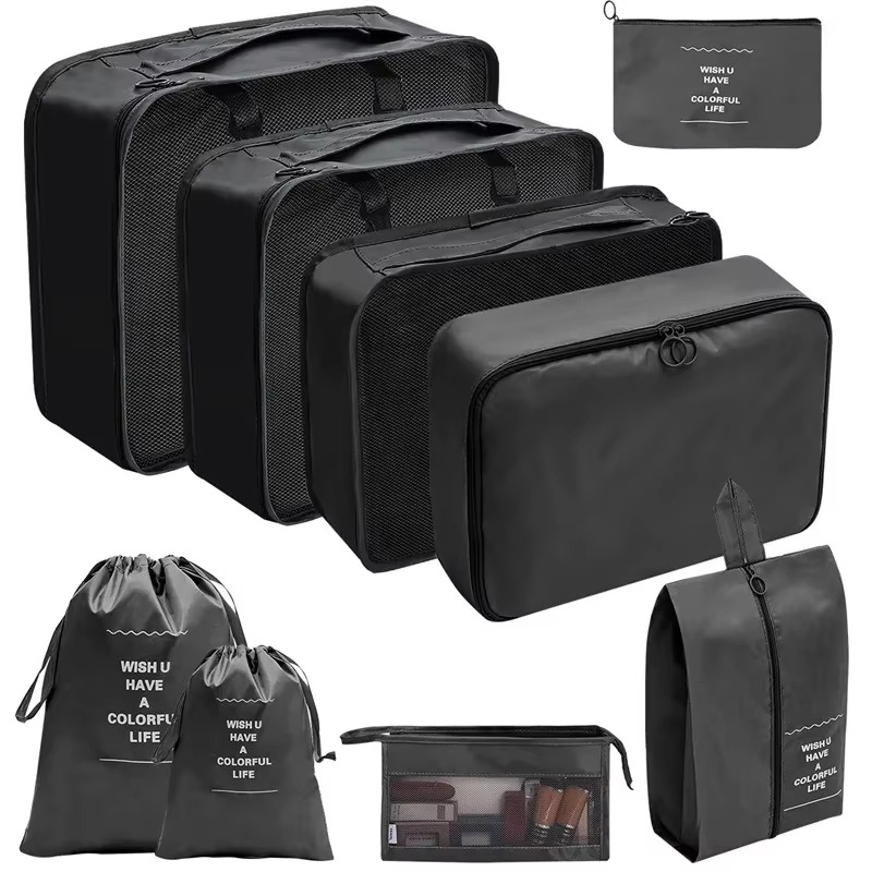 Compact Packing Cubes for Travel and Closet Organization