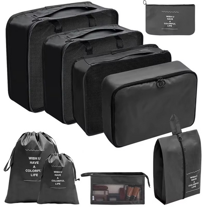 Compact Packing Cubes for Travel and Closet Organization