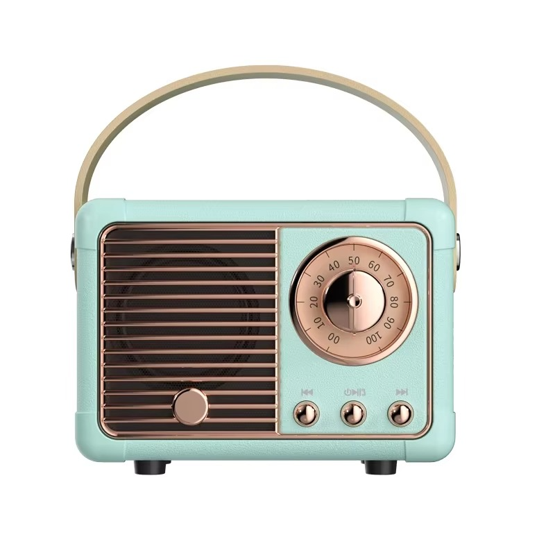 Classic Portable Bluetooth Speaker with Deep Bass