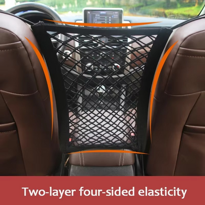 Flexible Auto Seat Organizer and Pet Net Barrier