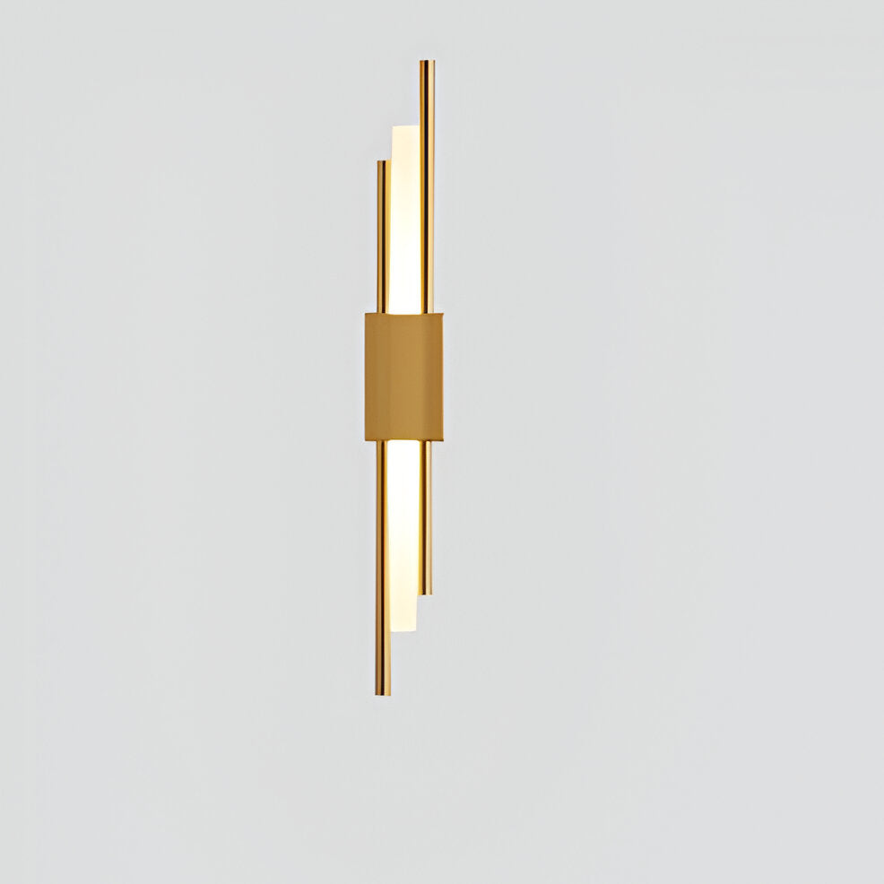 Sleek LED Wall Lamp with Color Changing Light