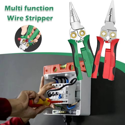 Pocket Wire Stripper and Cable Cutter Tool