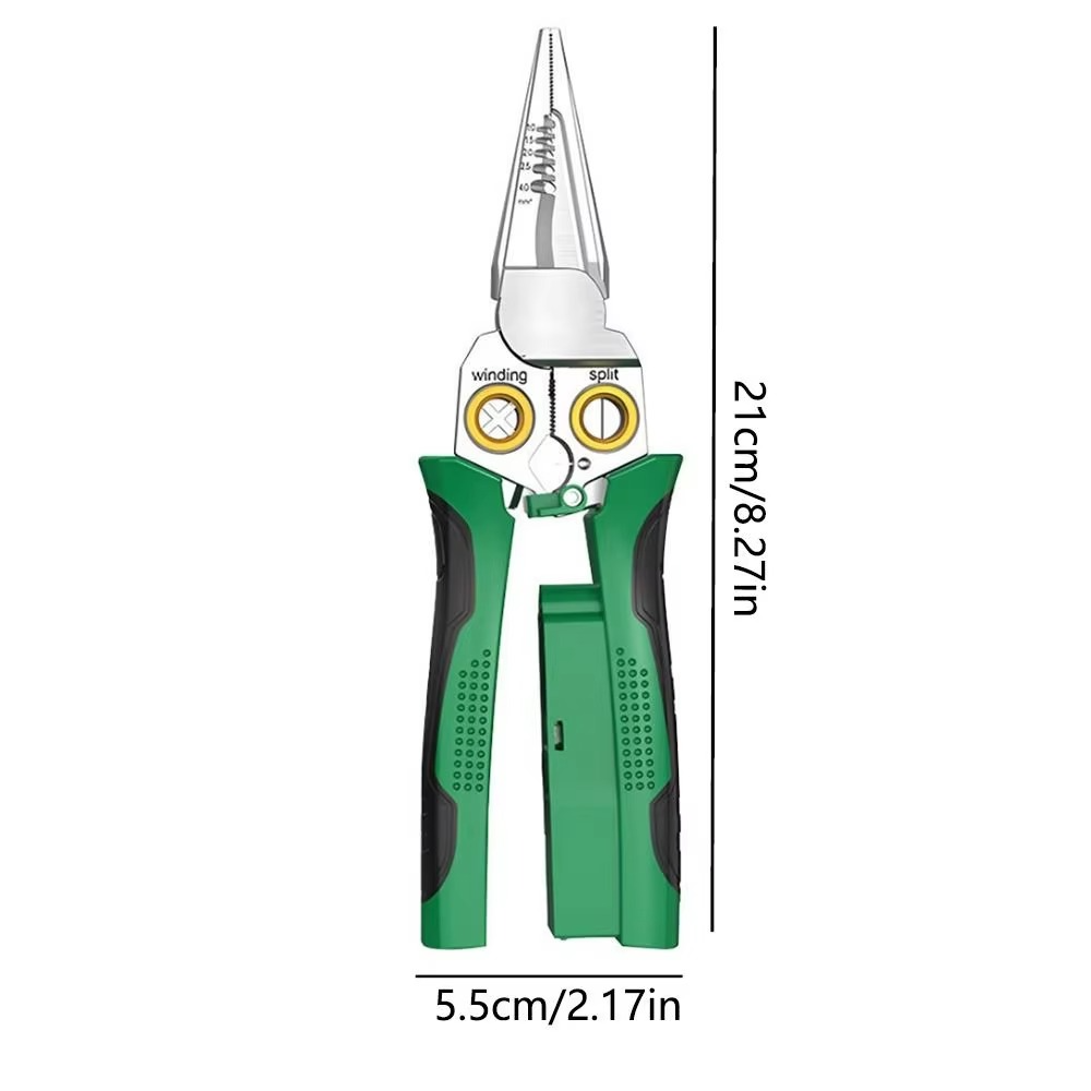 Pocket Wire Stripper and Cable Cutter Tool