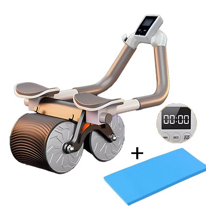 Premium Ab Exercise Wheel with Easy Return