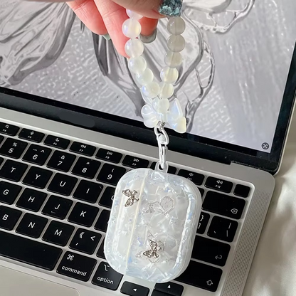Premium Protective AirPods Case with Sparkle Pendant