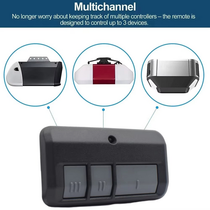 Wireless Garage Door Remote Control 315/390MHz Compatible