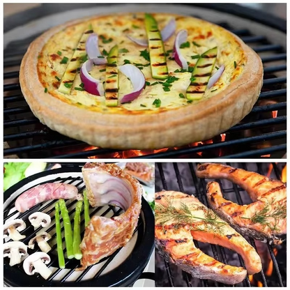 Compact Outdoor Charcoal BBQ Grill for Camping