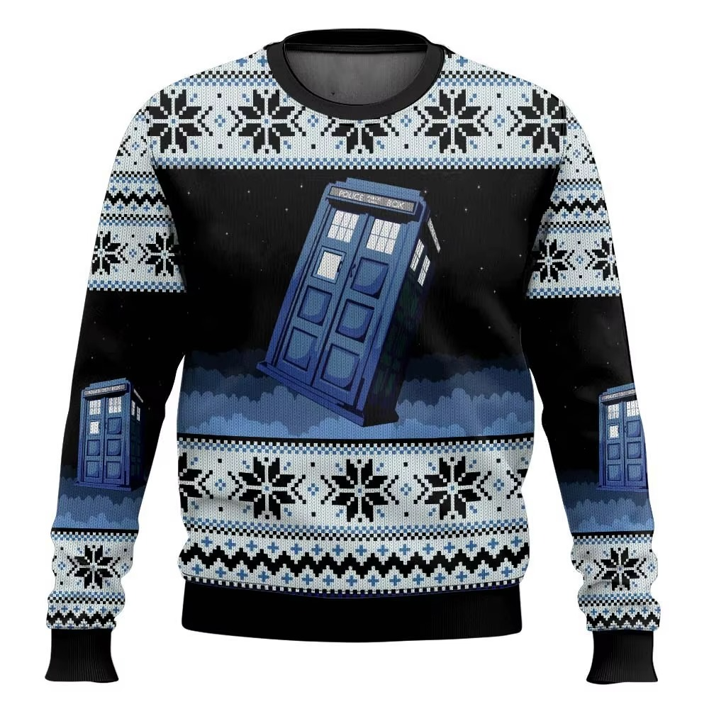 Unique Festive Christmas Sweatshirt for Men Women