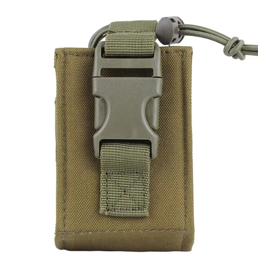 Durable MOLLE Radio Pouch Walkie Talkie Waist Bag
