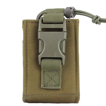 Durable MOLLE Radio Pouch Walkie Talkie Waist Bag