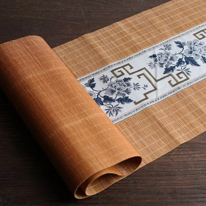 Natural Bamboo Table Runner with Thermal Insulation