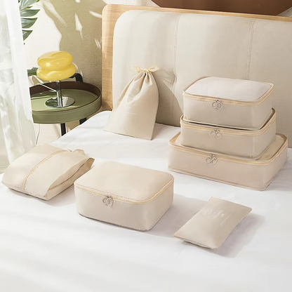 Compact Packing Cubes for Travel and Closet Organization