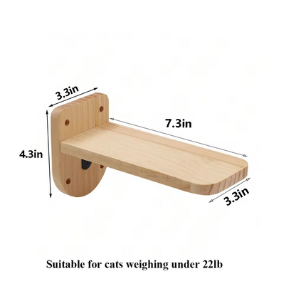 Space-Saving Cat Climber and Scratch Tower