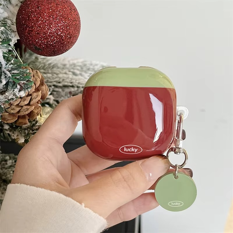Durable Earbud Cover with Keyring for Bluetooth Earbuds