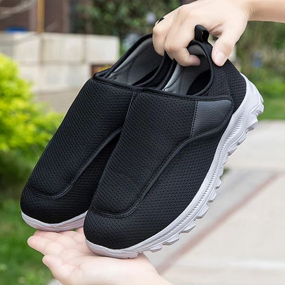 Comfortable Wide Fit Walking Shoes, Good Arch Support
