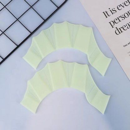 Soft Silicone Swimming Paddles for Adults and Kids