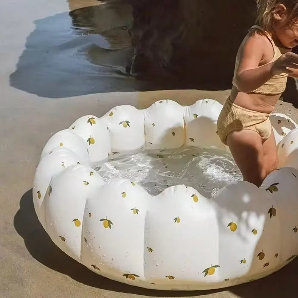 Portable Baby Bath Tub with Comfort Backrest and Air Pump