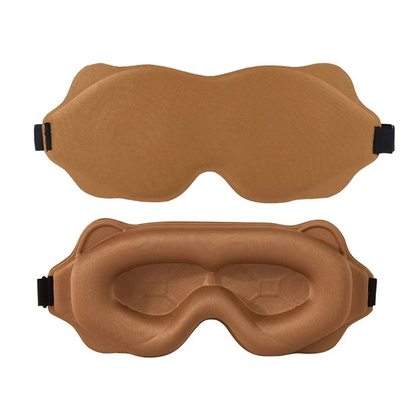 Contoured Blackout Sleep Mask for Better Rest
