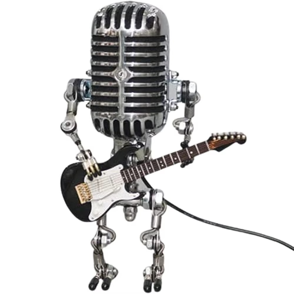 Unique Robot Table Lamp – Cool LED Desk Light