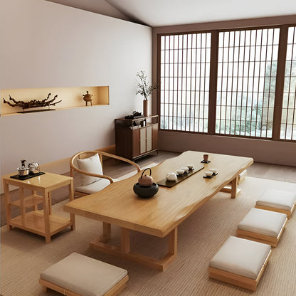 Rustic Wooden Coffee Table for Living Room Decor