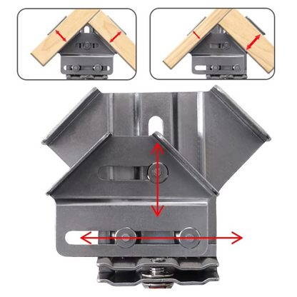 Accurate Right Angle Metal Clamp for Wood Working