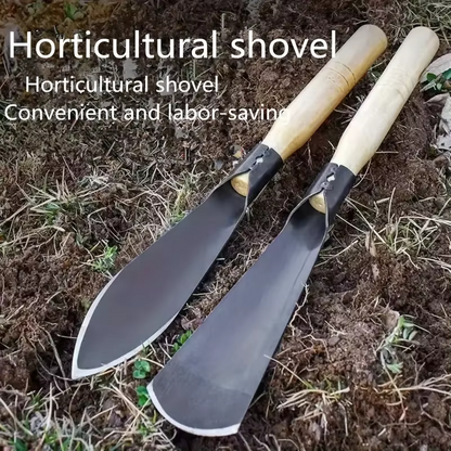 Heavy Duty Garden Shovel with Steel Trowel