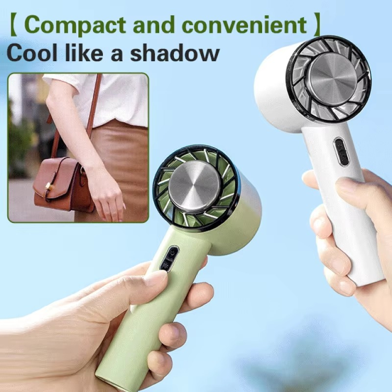 Compact Rechargeable Outdoor Fan with Long Lasting Battery