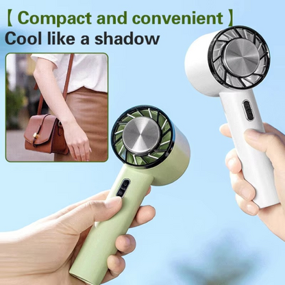 Compact Rechargeable Outdoor Fan with Long Lasting Battery