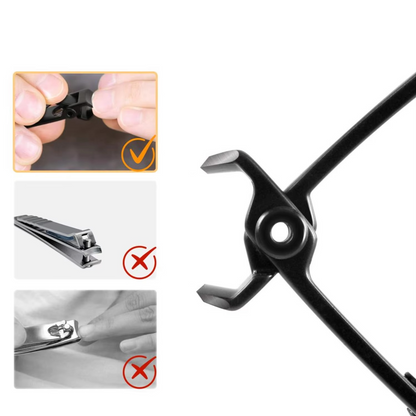 Strong Wide Tip Toenail Clippers for Thick Nails - Hehif