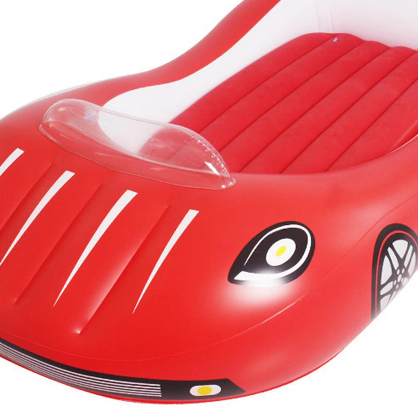 Portable Kids Air Bed with Plush Top Surface