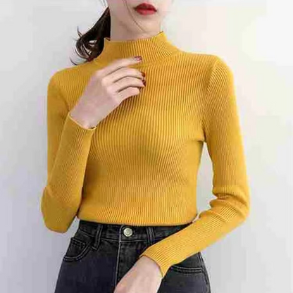 Classic Fit Crew Neck Winter Sweater