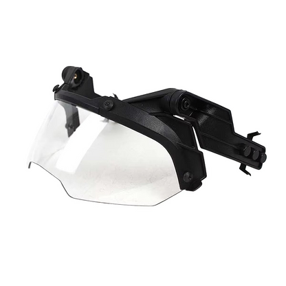 Durable Military Helmet with Clear Vision Goggles