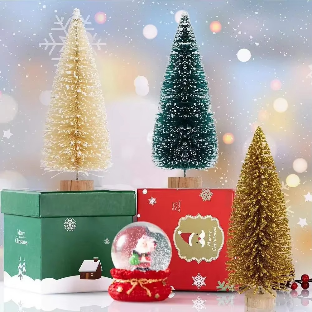 Small Christmas Tree Desk Decoration for Holiday Home