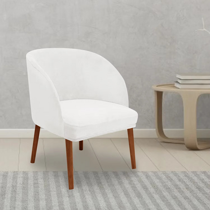 Stretchy Dining Chair Cover for Curved Armchairs