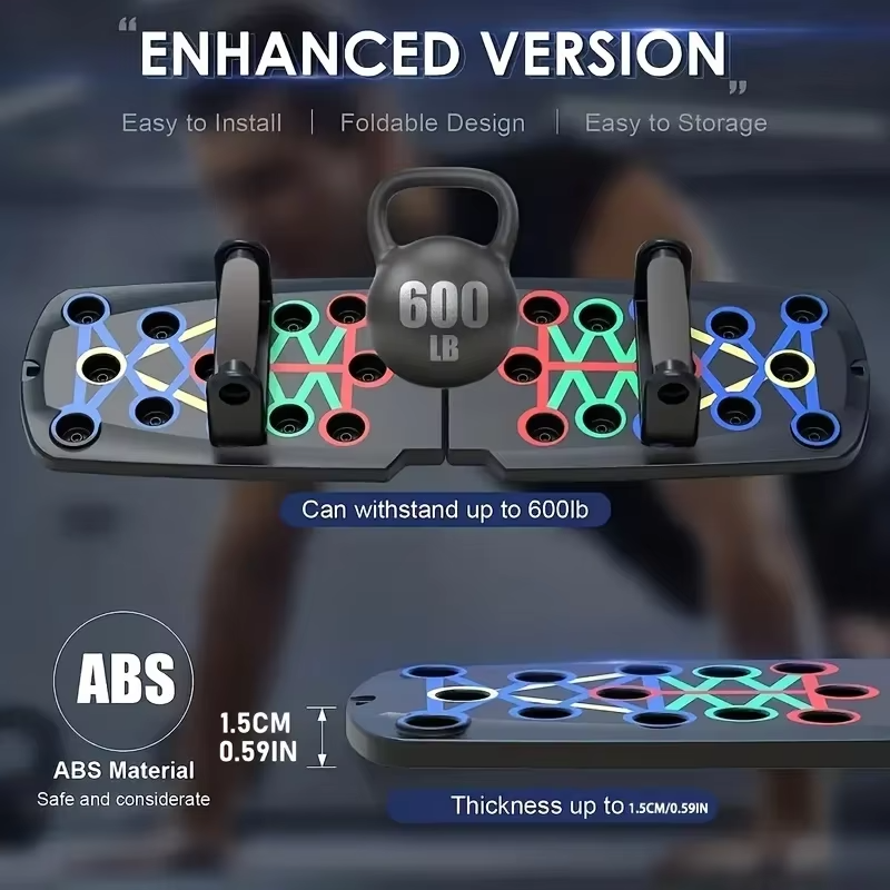 Compact Collapsible Home Gym Workout Board