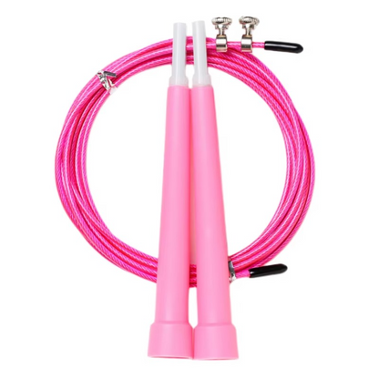 High Speed Jump Rope with Metal Cable for Home Gym