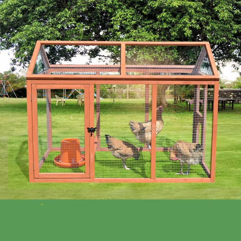 Durable Wooden Animal Shed for Inside and Outside