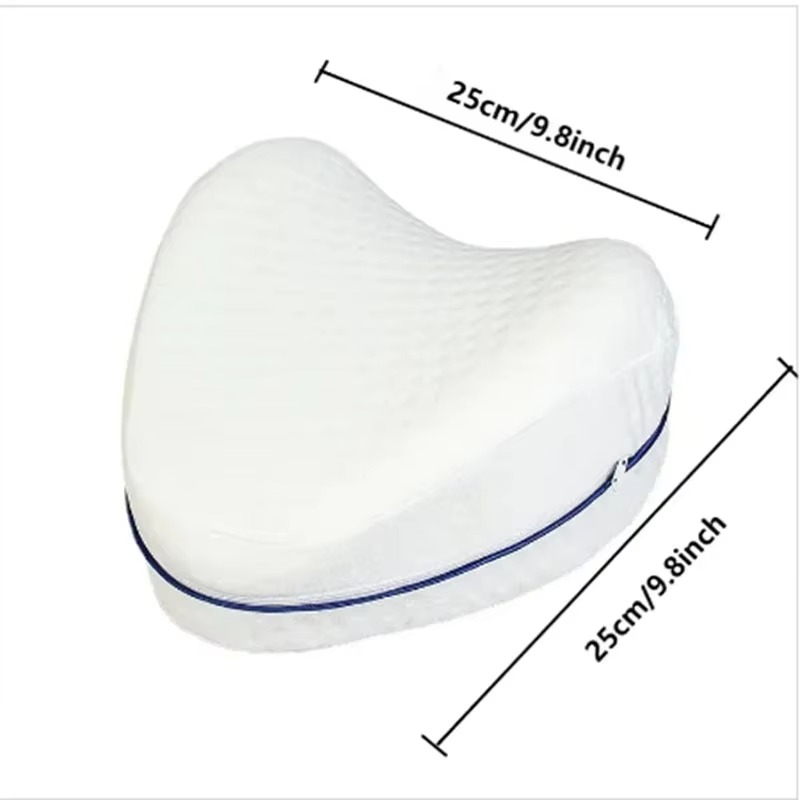 Breathable Cotton Pillow Covers for Leg Pillows, 2 Pack